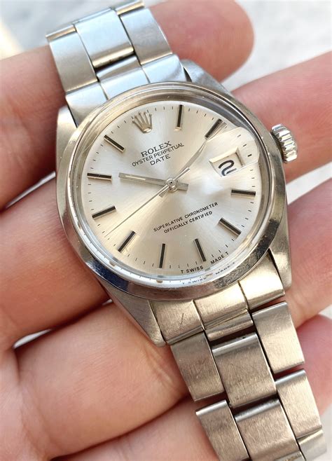 rolex 1500 on wrist|vintage rolex 1500 date reference.